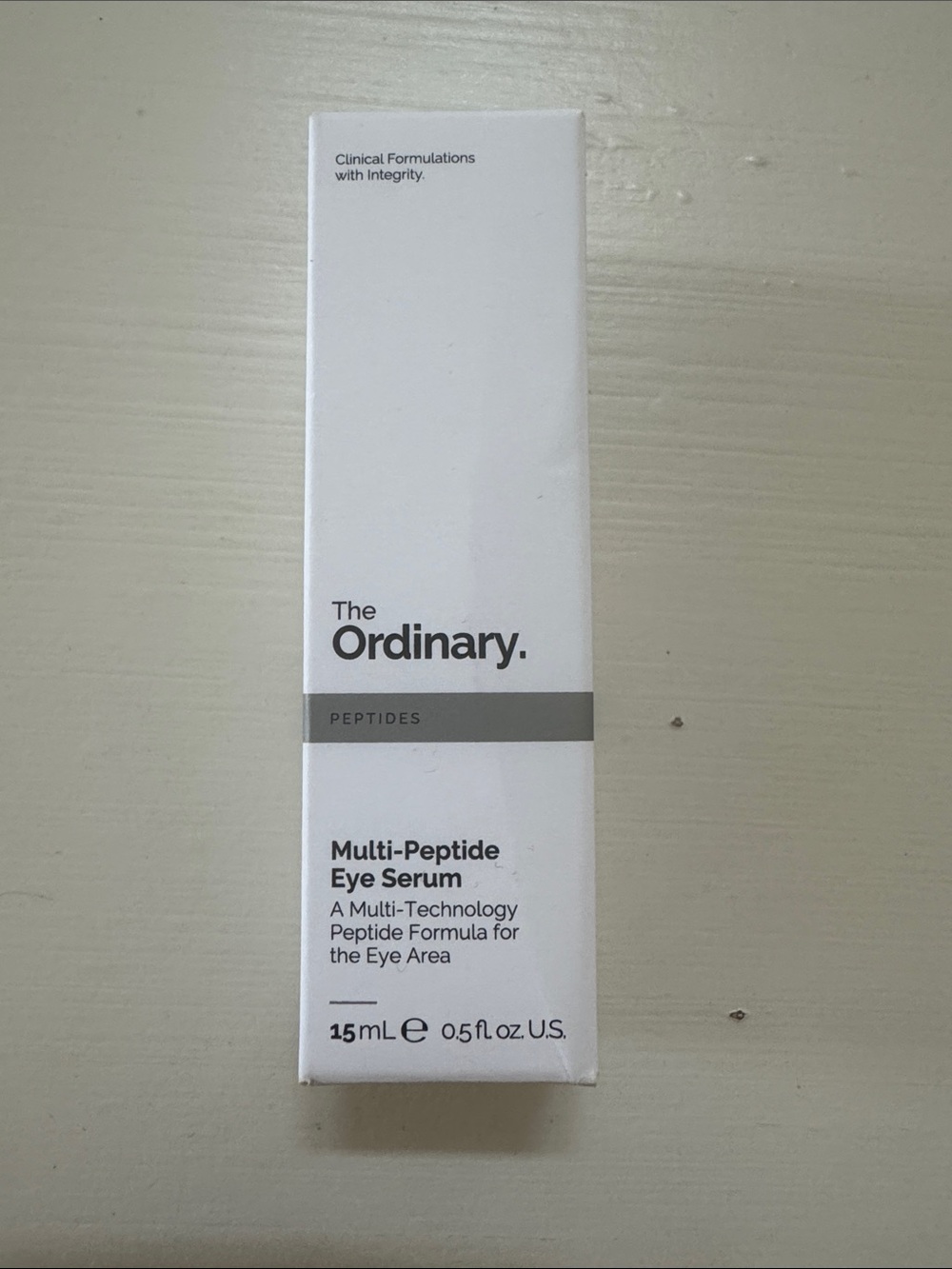 The Ordinary Multi-Peptide Eye Serum - White and Gray